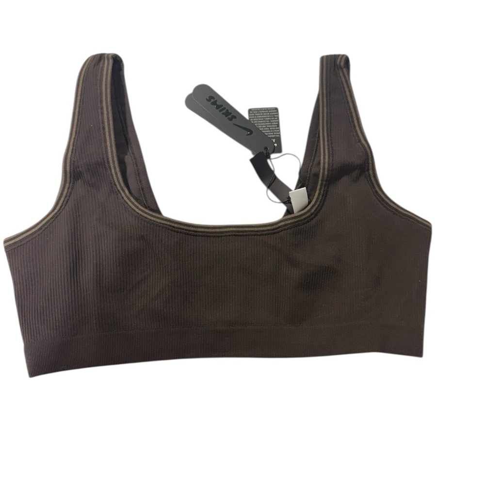 Nike Skims Micro Scoop Truffle Phoenix Color NWT L Bra